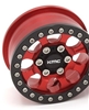 Vanquish Products Single 1.9 Aluminum KMC KM237 Riot Beadlock Wheel Red Anodized (1)