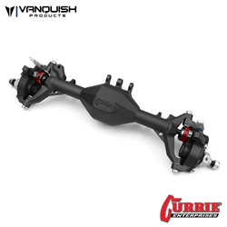 Vanquish Products Currie Portal F9 SCX10 II Front Axle Black Anodized