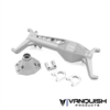 Vanquish Products Axial SCX10 III Currie F9 Front Axle Clear Anodized