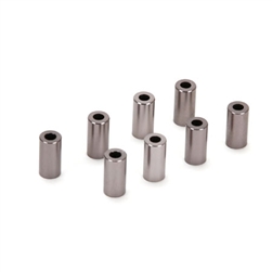 Vaterra Ascender Link Spacers, Aluminum, 3x6x12mm (8)