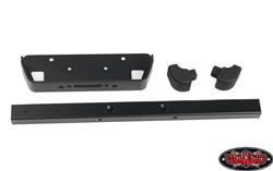 RC4WD Classic Front Winch Bumper for RC4WD Gelande II 2015 Land Rover Defender D90 (Black)