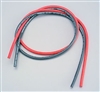 W.S. Deans 12 AWG Ultra Wire, Red and Black (3')