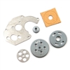 Yeah Racing Steel Transmission Gear & Motor Plate Set for Axial SCX24