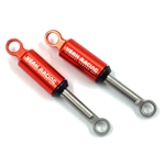 Yeah Racing Aluminum Internal Spring Shocks for Axial SCX24 (2) - Red