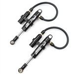 Yeah Racing 90mm Desert Lizard Piggyback Internal Spring Damper - Black (2)