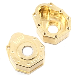 Yeah Racing Brass Front or Rear Portal Cover 42g 2 pcs - TRX-4