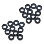 Yeah Racing Aluminum M3 Flat Washer 1.5mm (20pcs) Black