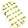 Yeah Racing Scale Accessory Luggage Net 200mm x 110mm Yellow For RC Crawler