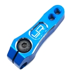 Yeah Racing 25T 7075 Aluminum Servo Arm / Horn For Futaba / Savox Blue