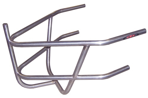 XXX 600 Mini Sprint Rear Bumper With Basket. Polished Stainless Steel.