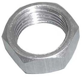 3/8" Aluminum Jam Nut.  Right Hand.