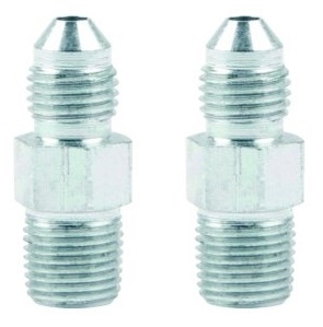 Adapter Straight 3 AN Male to 1/8 in NPT. Steel.