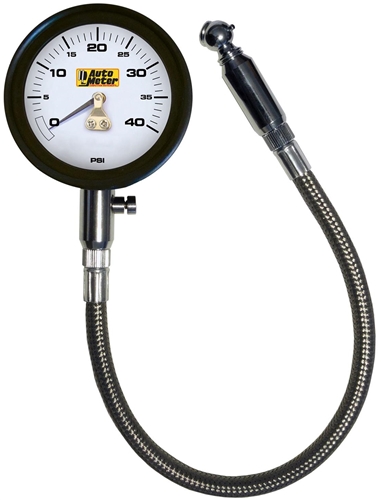 Autometer Tire Pressure Gauge. 0-40psi.