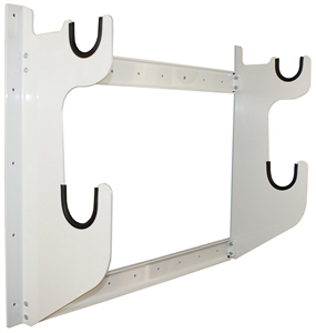 HRP Sprint Axle Rack. 1 Rear, And 1 Front. White.