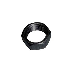 10-32 Aluminum Jam Nut.  Right Hand.  Black.