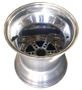 Keizer 600 Mini Sprint Splined Wheel.  Rear.  10"x8".  3" Offset.