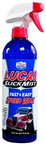 Lucas Oil Slick Mist Speed Wax. 24 Oz Spray Bottle