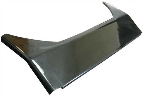 Triple X Midget Sun Visor.  Fiberglass.  Black.