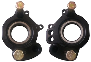 XXX Midget Bird Cage Set with Bearings (left and right).  Black.