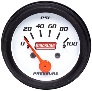 QuickCar 2 1/16" Oil Pressure Gauge