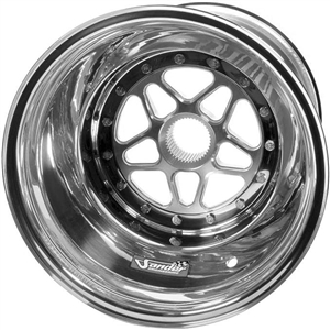 Sander 15" x 15" x 6" Inner Beadlock Left Rear Wheel