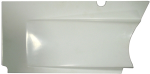 XXX Sprint Car Upper Kick Panel (Horizontal Split Design).  Left.