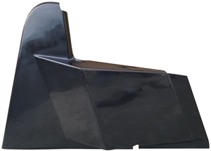 Sprint Car 5-Series Hood Center.  Black.