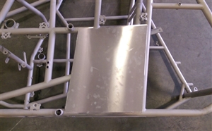 Sprint Car Left Rear Enclosure Panel