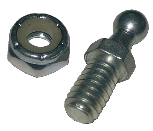 Throttle Ball Stud with Nut