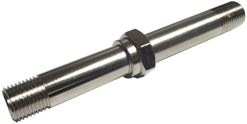 Chromoly One Nut.  Front Radius Rod With Tether.