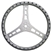 XXX Steering Wheel.  15" Wide.  1 1/8" Tube.  Lightweight Aluminum.