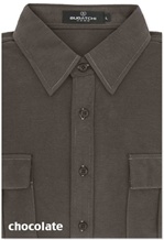 Bugatchi men's long sleeve button down knit shirt