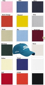 Titleist Custom Unstructured Chino Twill Logo Cap