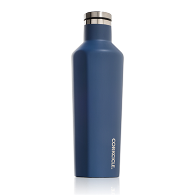 canteen corkcicle matte blue steel