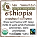 Ethiopia Washed Sidamo - Fair Trade Organic