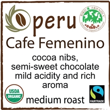 Peru "Cafe Femenino"