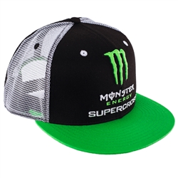 Monster Energy Supercross Diagonal Cap