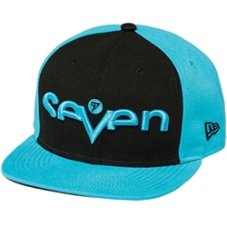 Seven Brand Hat - Black/Turquoise