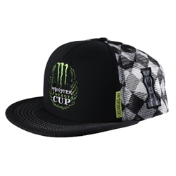 Monster Energy Cup Checkered Cap - Black