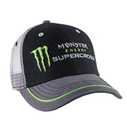 Supercross Green Pipe Bill Cap