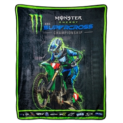 Supercross Fleece Blanket