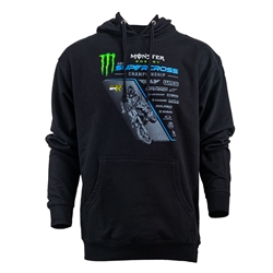 Monster Energy Supercross 24 Black Rider Sweat Shirt