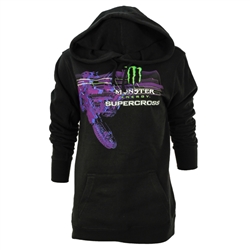 Supercross Rider Ladies Hoodie