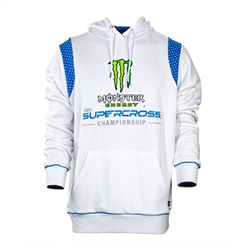Monster Energy Supercross White Sponsor Sweatshirt