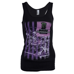 Monster Energy Supercross Flag Ladies Tank