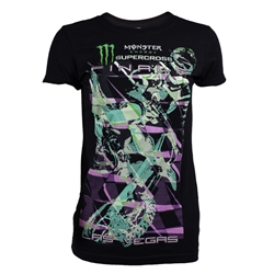 Monster Energy Supercross Finals Hologram Ladies Tee