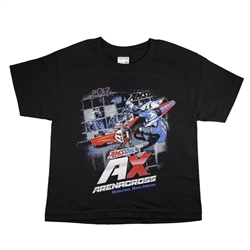 Arenacross Series 2017 Black Youth Tee