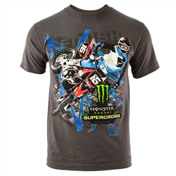 Monster Energy Supercross Series 2016 Gray Tee