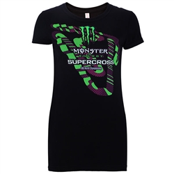 Monster Energy Supercross Ladies Connect Tee