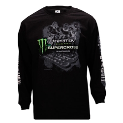 Monster Energy Supercrss Grips Tee